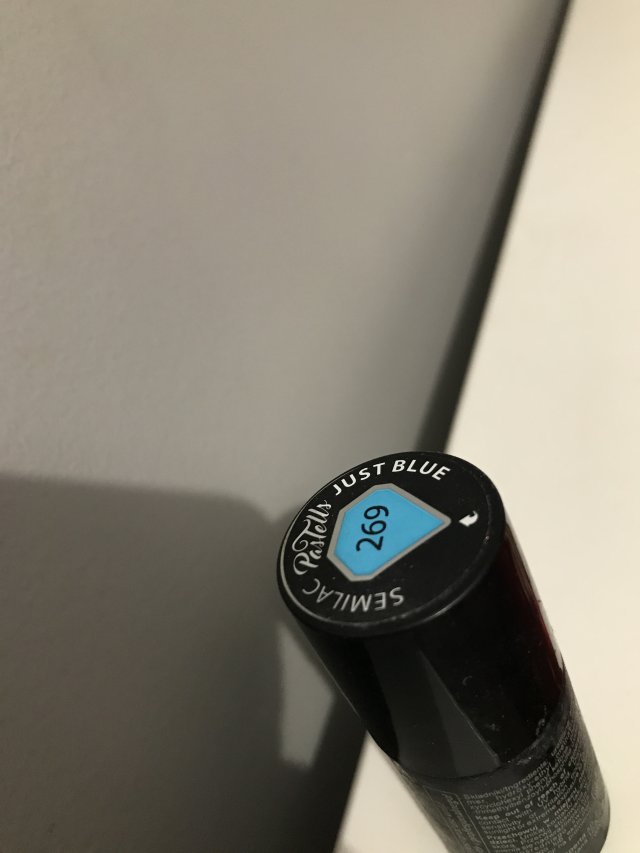 Semilac, lakier hybrydowy, pastells, Just Blue 269