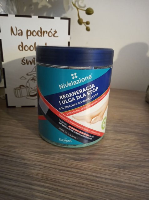 Nivelazione Sól do stóp, Ziołowa, Regeneracja i ulga dla stóp, Skóra sucha, szorstka i bardzo zniszczona