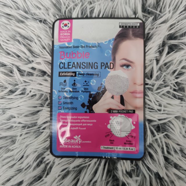 MBeauty Cosmetics Płatek do mycia twarzy, Bubble Cleasing Pad, Oczyszczający 