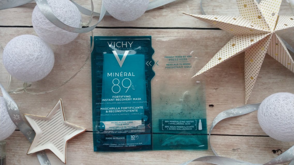 Mineral 89 maska wzmacniająco-regenerująca do twarzy Vichy