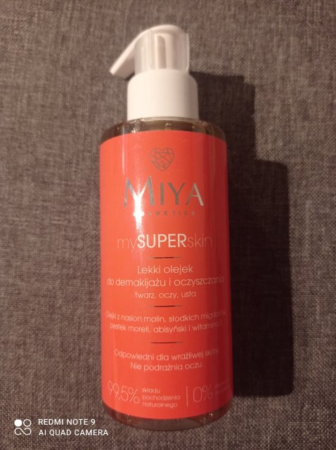 Miya Cosmetics mySUPERskin Lekki olejek do demakijażu i oczyszczania 