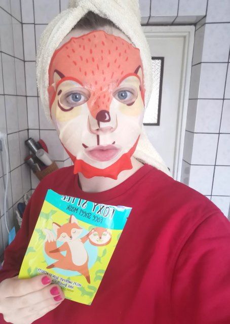 Maseczka Face Sheet Mask, Maseczka do twarzy w płacie, Foxy Style