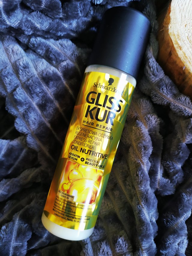 Schwarzkopf Gliss Kur, Ultimate Oil Elixir, Odżywka do włosów w sprayu, Ekspresowa, Regeneracyjna