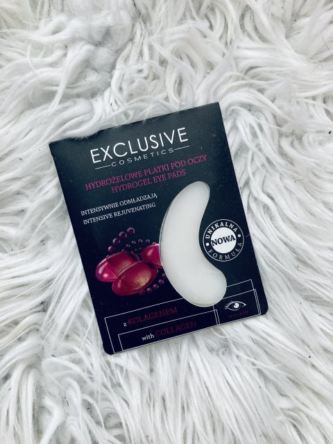 Exclusive Cosmetics Płatki pod oczy, Hydrożelowe, Z kolagenem