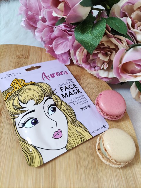 Mad Beauty Maska do twarzy w płacie, True Love's Kiss, Aurora
