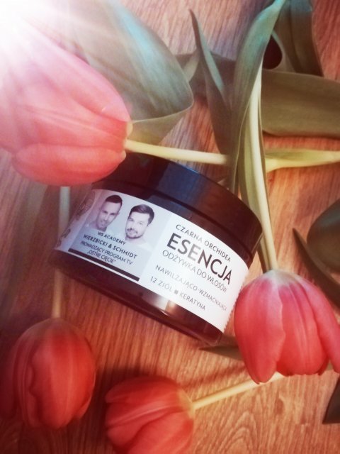 Wierzbicki & Schmidt Czarna Orchidea, Nawilżająco-wzmacniająca esencja, odżywka do włosów