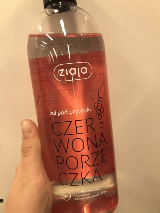 Ziaja Żel pod prysznic, Czerwona porzeczka