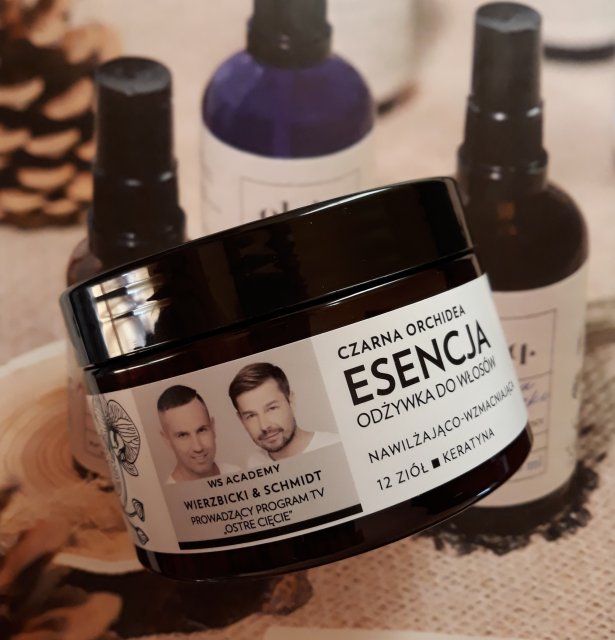 WS Academy Esencja, Odżywka do włosów, Nawilżająco - wzmacniająca, Czarna Orchidea