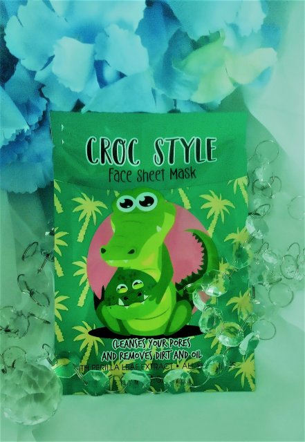 Maxbrands Marketing B.V. Face Sheet Mask, Maseczka do twarzy w płacie, Croc Style