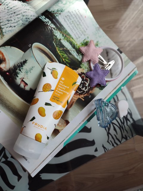 Frudia Pianka do mycia twarzy, Oczyszczająca, My Orchid Mochi, Mango