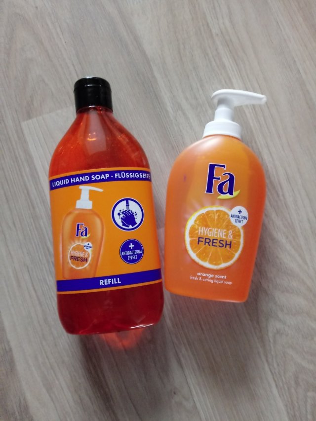 Fa Mydło w płynie, Hygiene & Fresh, Pomarańcza i różowy grejpfrut