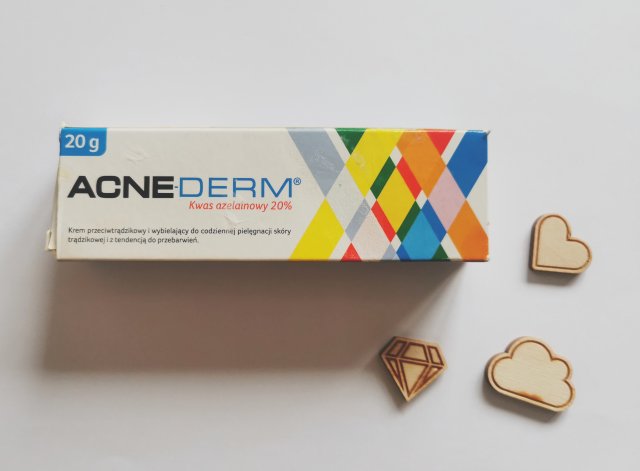 Acnederm Krem do twarzy, Przeciwtrądzikowy, Z kwasem azelainowym 20%