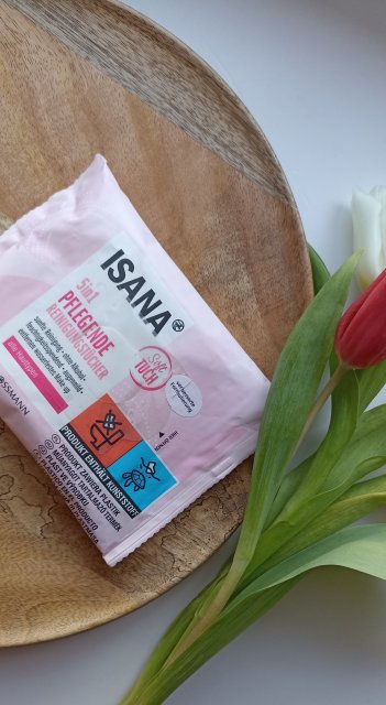 Isana Chusteczki do demakijażu, 5w1, Oczyszczające