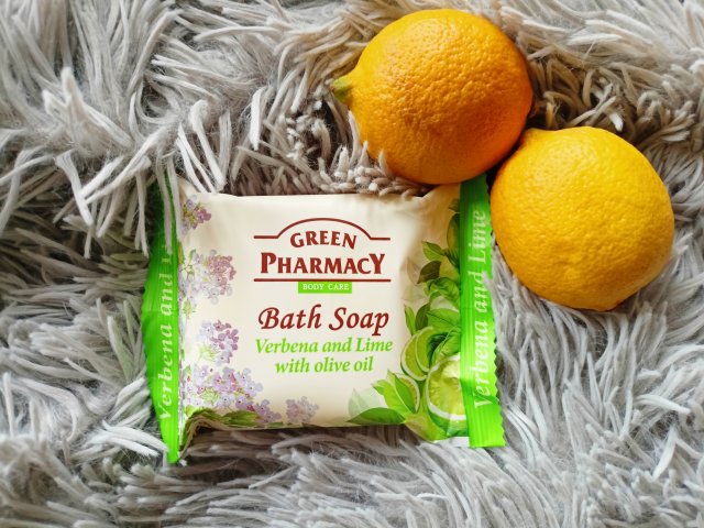 Limonkowe mydło w kostce