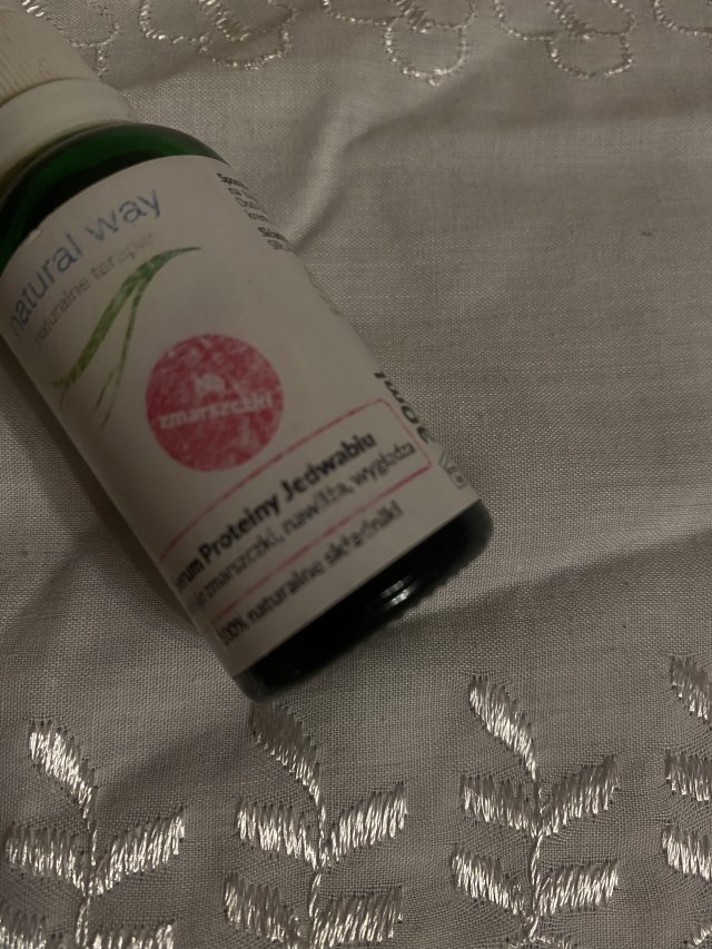 Natural Way Serum proteiny jedwabiu, Na zmarszczki 