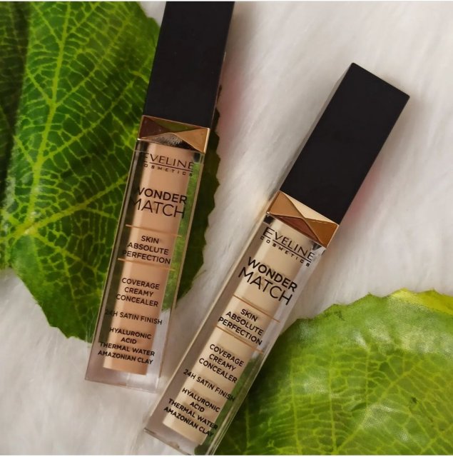 Eveline Wonder Match, Skin Abbsolute Perfection, Korektor, 10 Light Vanilla