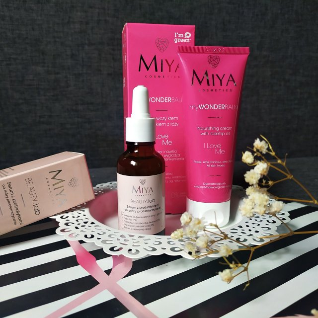 Miya Cosmetics myWONDERbalm, I love me, Krem do twarzy, Odżywczy, Olejek z róży