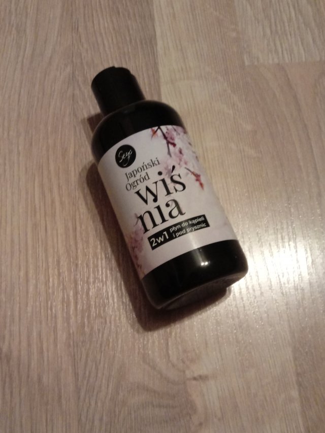 Seyo Płyn do kąpieli i pod prysznic, 2w1, Japoński ogród, Wiśnia 