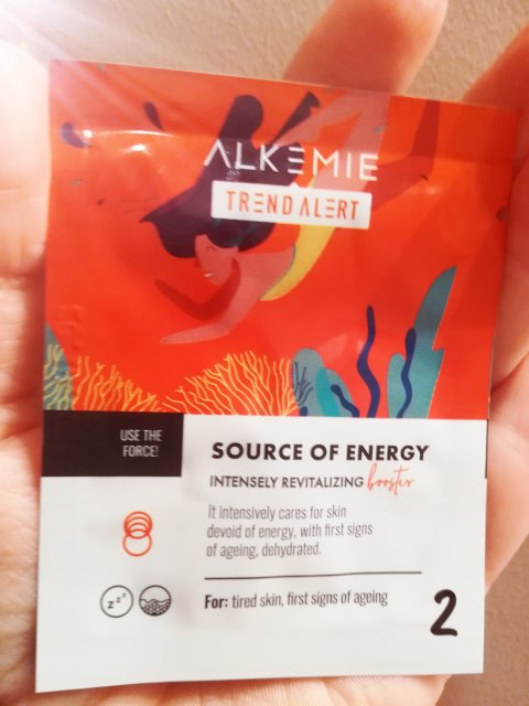 Alkemie Use The Force!, Source of Energy, Booster do twarzy, Intensywnie rewitalizujący 