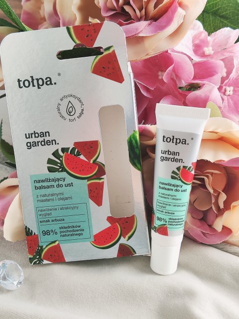 Tołpa Urban Garden, Balsam do ust, Nawilżający, Smak arbuza