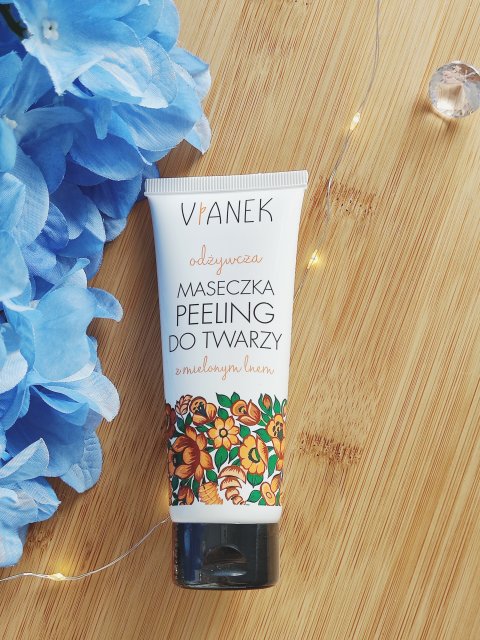 Sylveco Vianek, Maseczka i peeling do twarzy, Seria pomarańczowa, Odżywcza