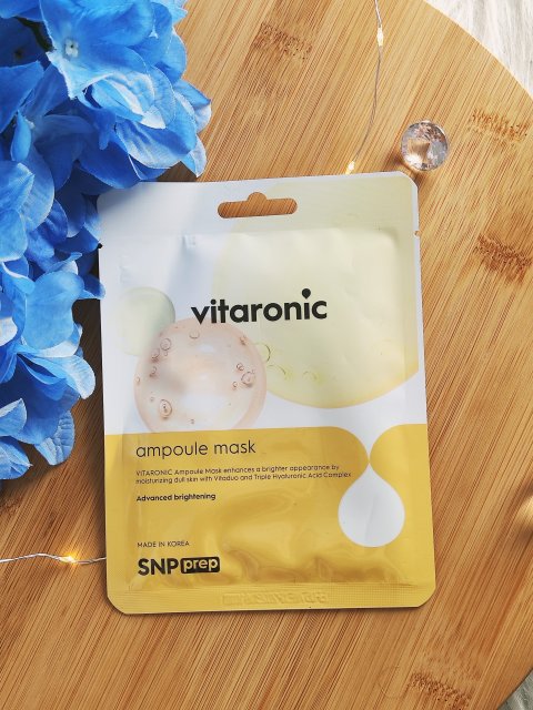 SNP Prep, Vitaronic, Ampoule Mask, Maska do twarzy w płacie