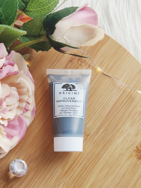 ORIGINS Clear Improvement, Active Charcoal Mask To Clear Pores, Maseczka do twarzy, Oczyszczająca pory, Z aktywnym węglem