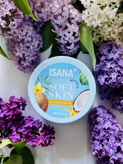 Isana Peeling do ciała, Cukrowo-olejowy, Soft Skin, Olej kokosowy