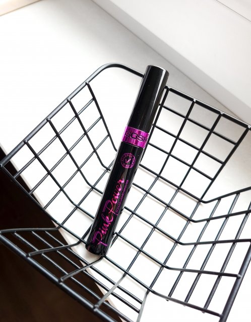 Gosh Pink Power, Tusz do rzęs, Podkręcający, Black