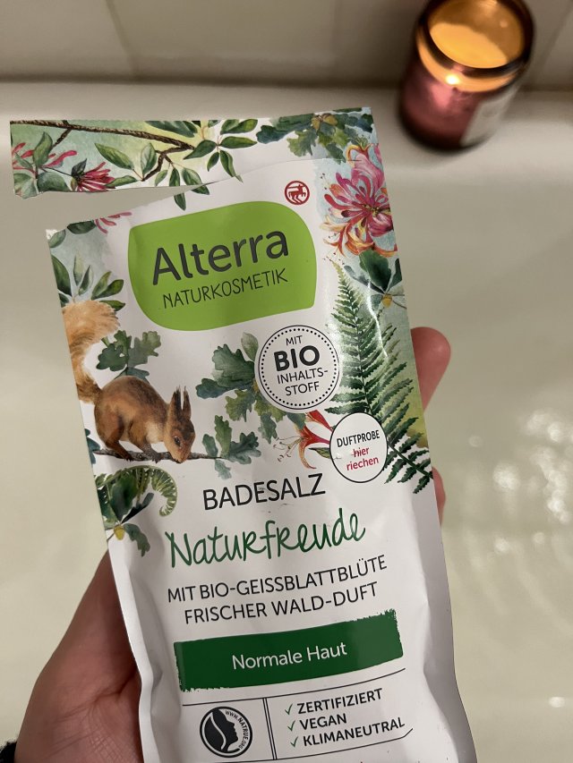 Alterra Sól do kąpieli, Naturfreude