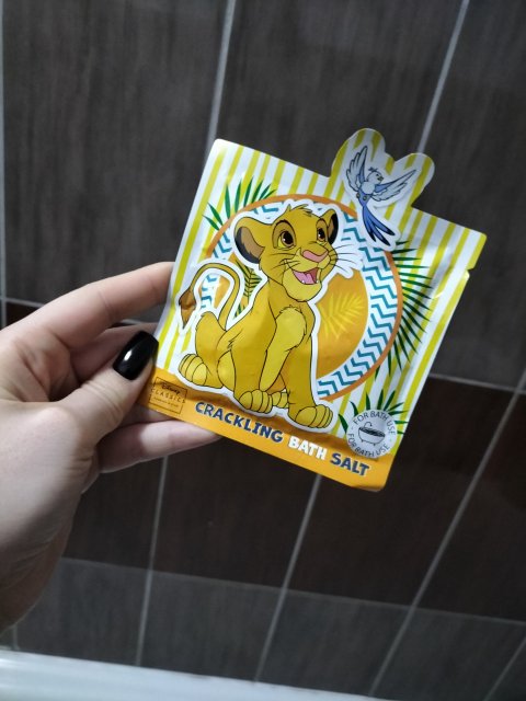 Topbrands Europe B.V. Disney Classics, Sól do kąpieli, Musująca, Król lew 