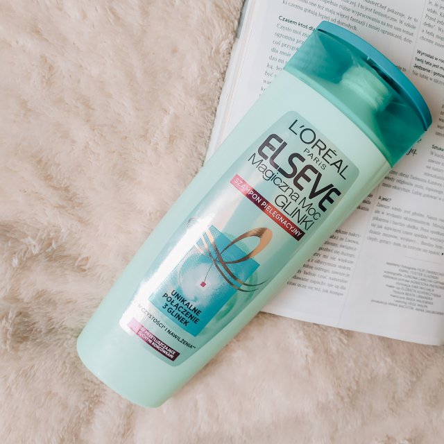 L'Oréal Elseve, Szampon do włosów, Magiczna Moc Glinki, Włosy przetłuszczające się z suchymi końcówkami