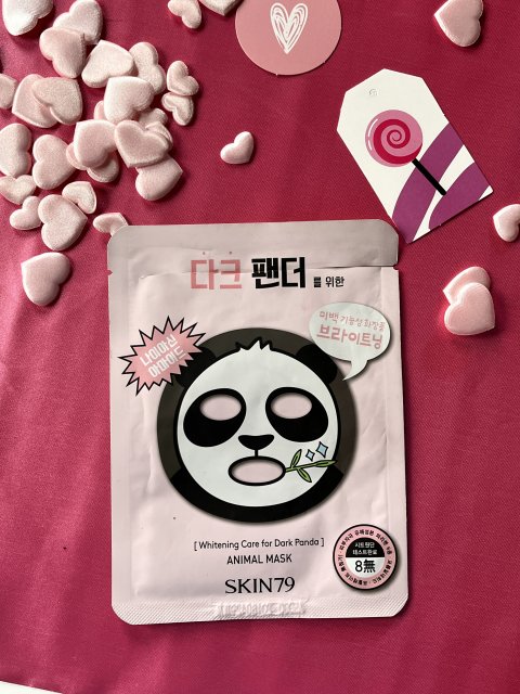 SKIN 79 Maska do twarzy w płacie, Animal Mask, Panda 