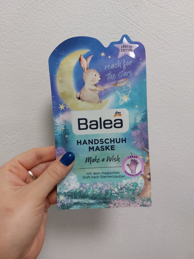 Balea Maska do dłoni, W rękawiczkach, Make a Wish
