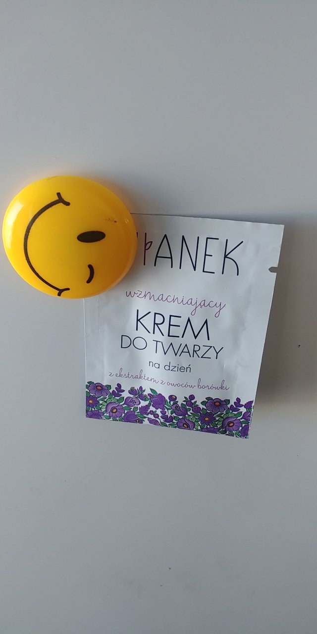 Sylveco Vianek, wzmacniajacy krem do twarzy, ekstrakt z owoców borowki.