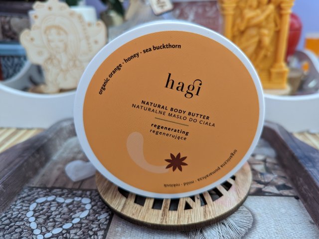 Hagi cosmetics masło do ciała korzenna pomarańcza