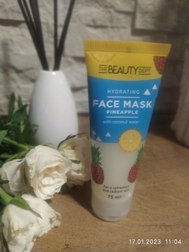 The Beauty Dept. Hydrating Face Mask Pineapple
