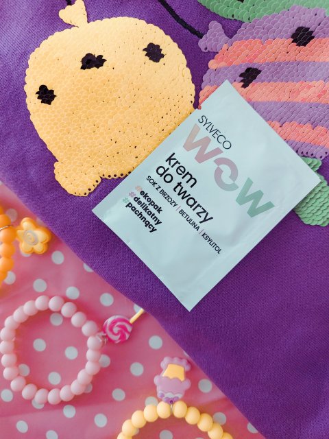 Sylveco WOW, Krem do twarzy, Sok z brzozy, Betulina, Ksylitol