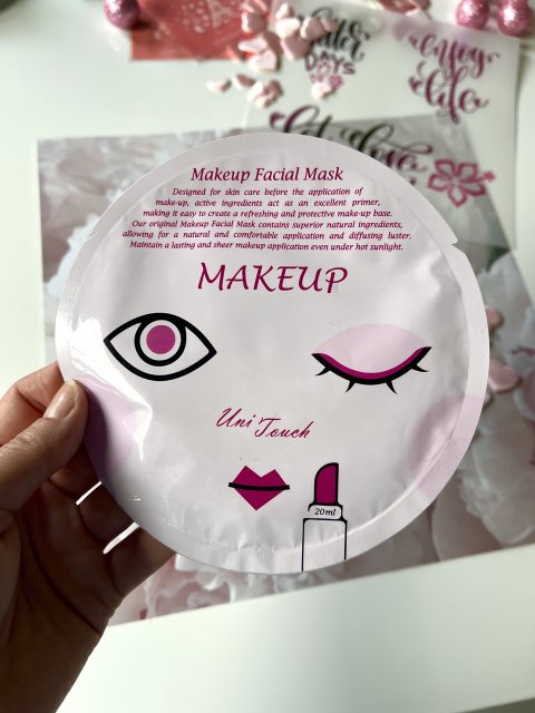 UniTouch Maska do twarzy w płacie, Miss ô Makeup Facial Mask, Bankietowa