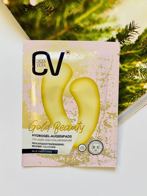 CV Hydrożelowe płatki pod oczy, Gold Beauty, Kolagen i kwas hialuronowy