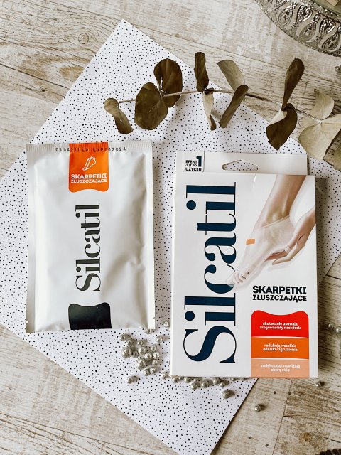 Silcatil Silcatil, Skarpetki złuszczające