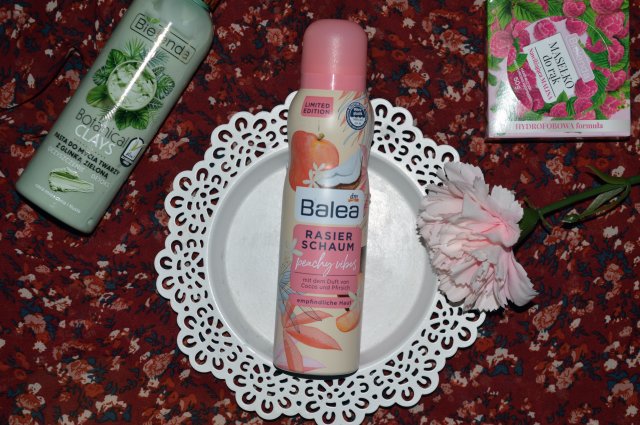 Balea Pianka do golenia, Peachy Vibes