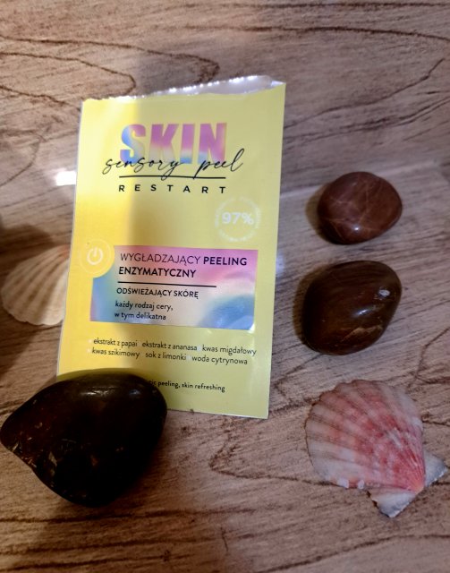 Bielenda Skin Restart, Sensory Peel, Peeling do twarzy, Wygładzający, Enzymatyczny, Odświeżający skórę