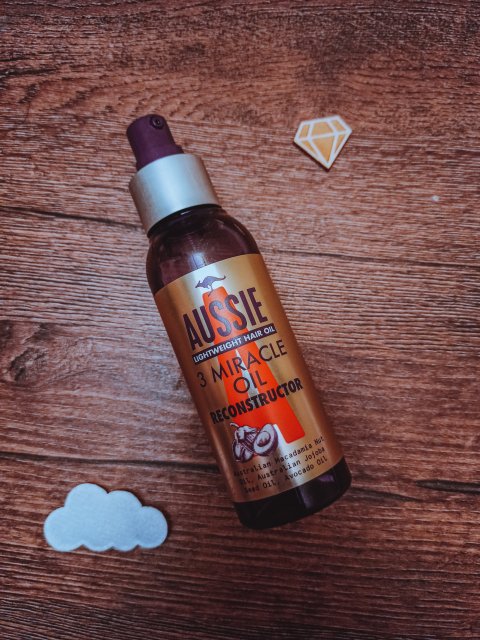 Aussie 3 miracle oil, Olejek do włosów w sprayu, Reconstructor