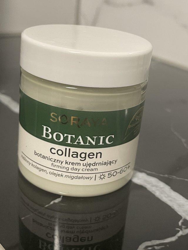 Soraya Botanic, Krem do twarzy, Collagen, Przeciwzmarszczkowy, Na dzień i na noc