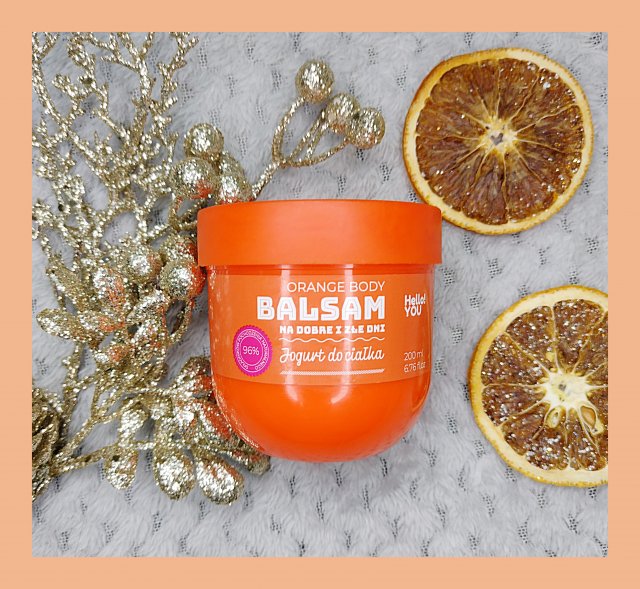 Elfa Pharm Body Food, Jogurt do ciała, Hot Orange & Cinnamon, Relax, Pomarańcza i cynamon