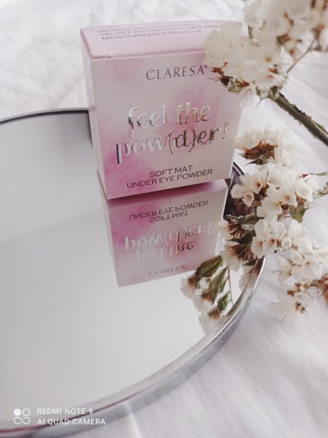 Claresa Puder pod oczy, Feel The Pow(d)er!, nr 01 White