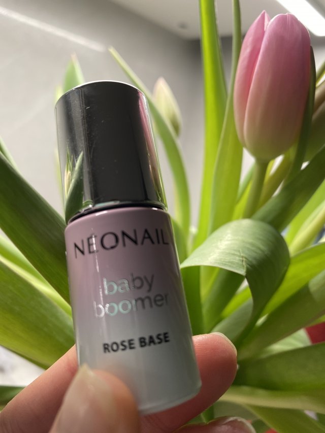 Neonail Baby Boomer, Baza hybrydowa, Rose Base