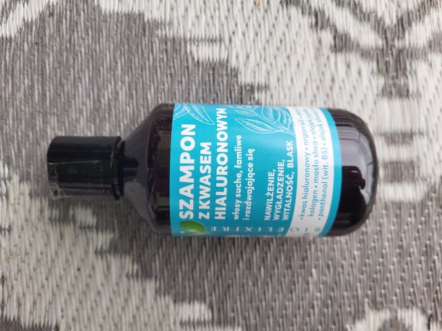 Bioélixire professional, Szampon do włosów, Arganowy, Nawilżający, Z kwasem hialuronowym