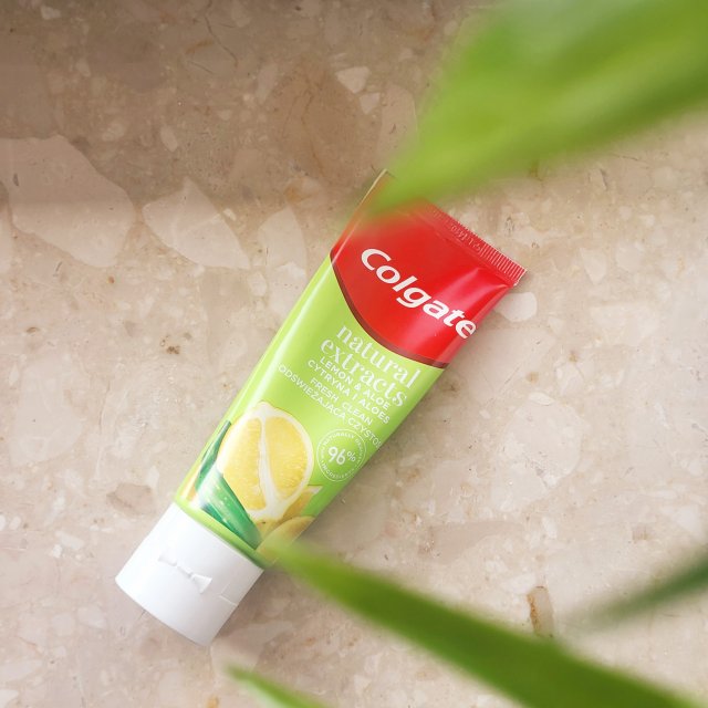 Colgate Pasta do zębów, Naturals, Pure Fresh, Cytryna i Aloes 